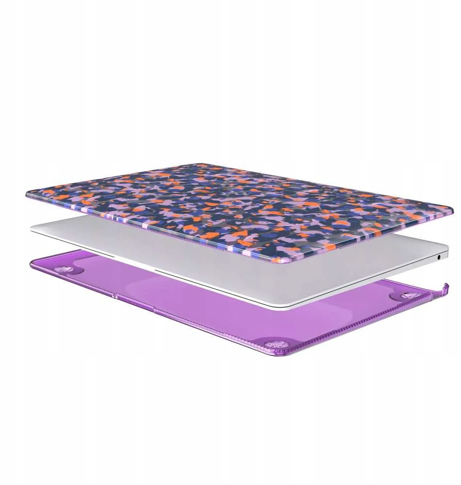 Tech 21 T21-8704 Tech21 EvoArt Modern Camo MacBook Air 13 (2020) - Orchid Violetinė