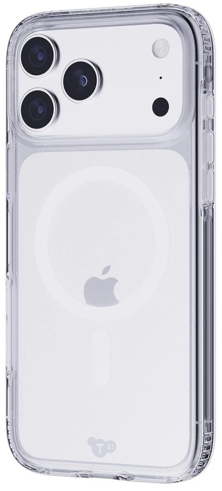 Tech 21 „Tech21 EvoClear“ dėklas, skirtas „MagSafe“, skirtas „iPhone 17 Pro Max“, skaidrus