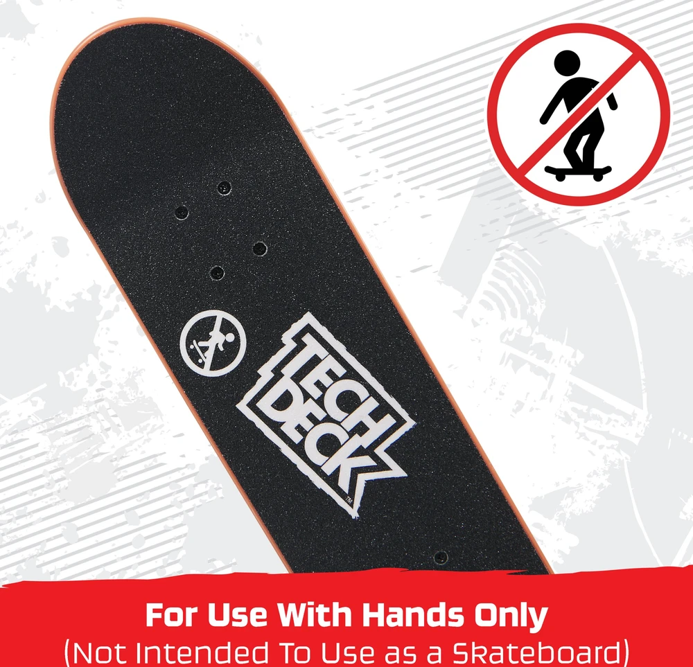 Tech Deck „April Mazi“ riedlentė su rankenomis, 27 cm, Tech lenta