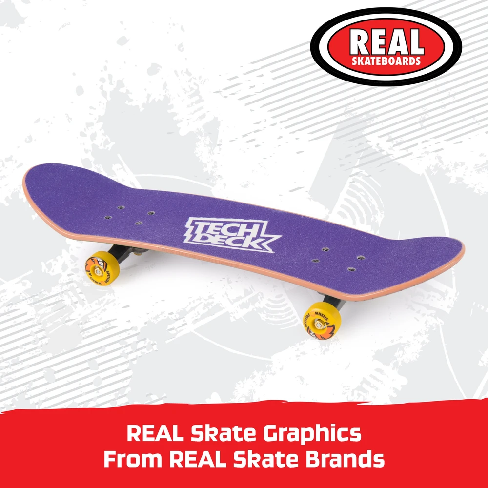 Tech Deck „Real Skateboards“ maksi riedlentė, 27 cm, Tech lenta