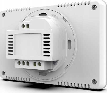 Tech Wired valdiklis ST-293z v3, baltas, dviejų būsenų kambarys, maitinamas 230V, stiklas, įleidžiamas