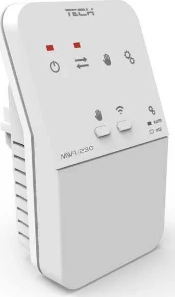 Tech MW-1-230V baltas vykdomasis modulis