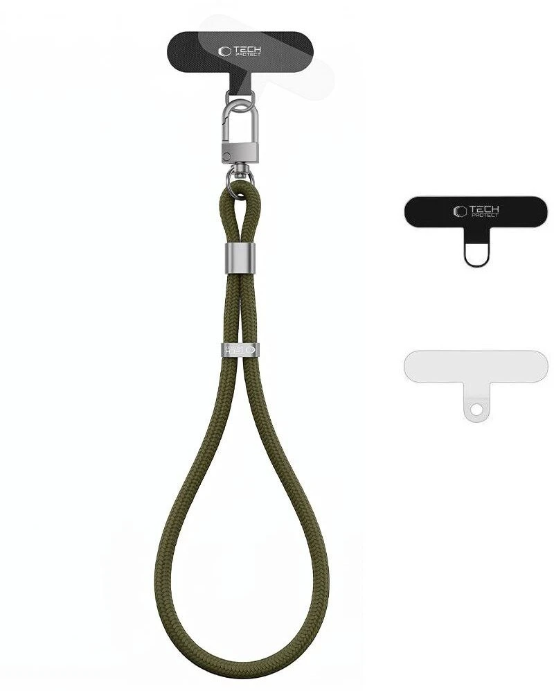 Tech-Protect C11S virvinis riešo dirželis Nomad Khaki