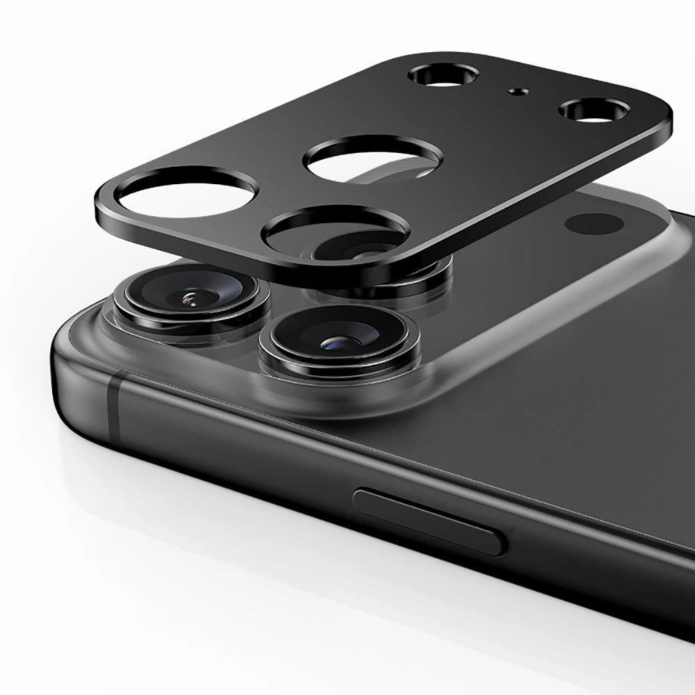 „Tech-Protect Camalloy Fit+“ kameros dėklas, skirtas „iPhone 17 Pro“ – „Sidabrinis“