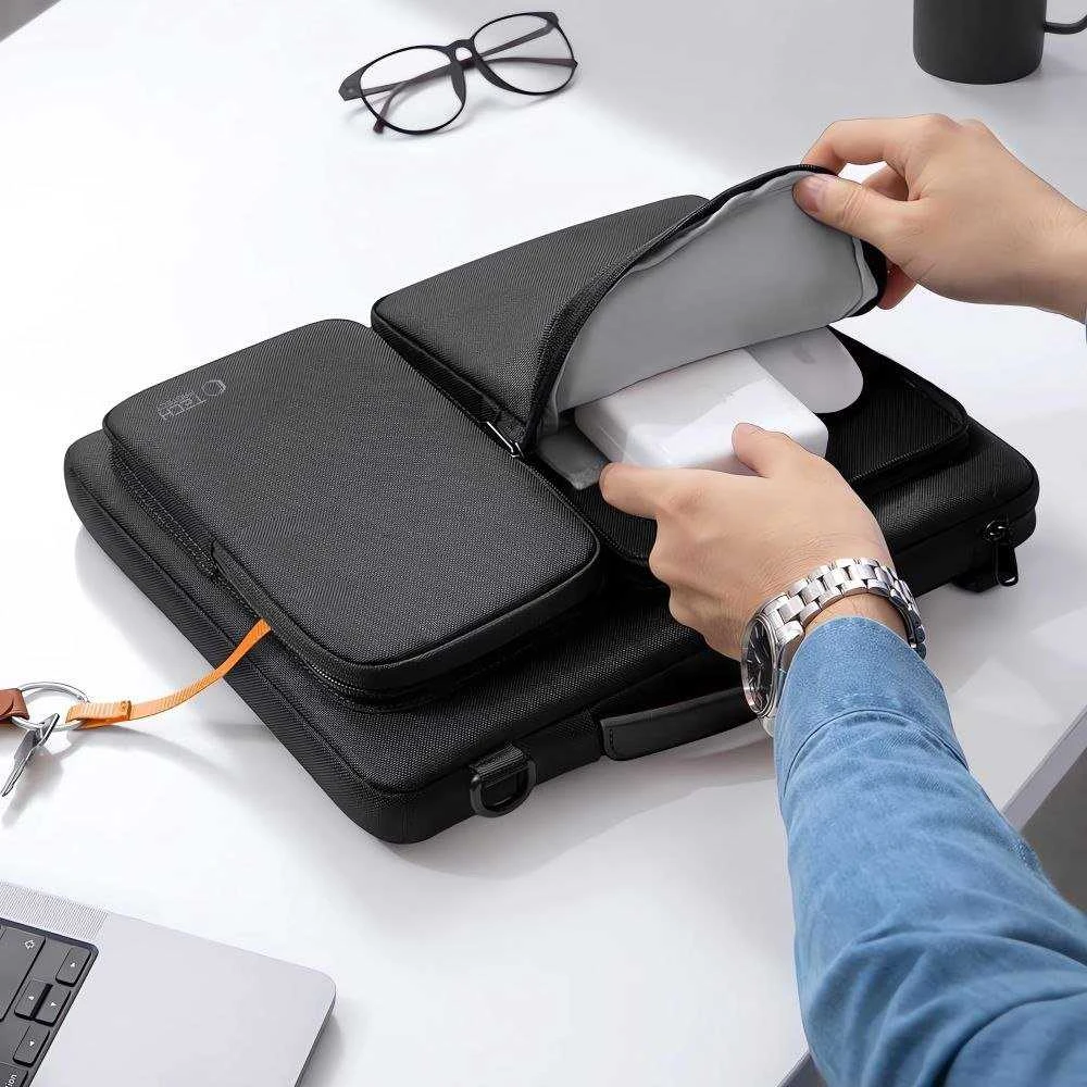 Nešiojamas kompiuteris Bag 13-14 Tech-Protect Defender Bag - Juodas