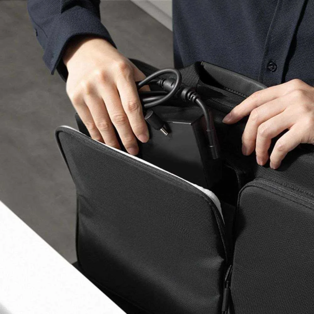Tech-Protect Defender Bag for 17" Nešiojamas kompiuteris - Juodas