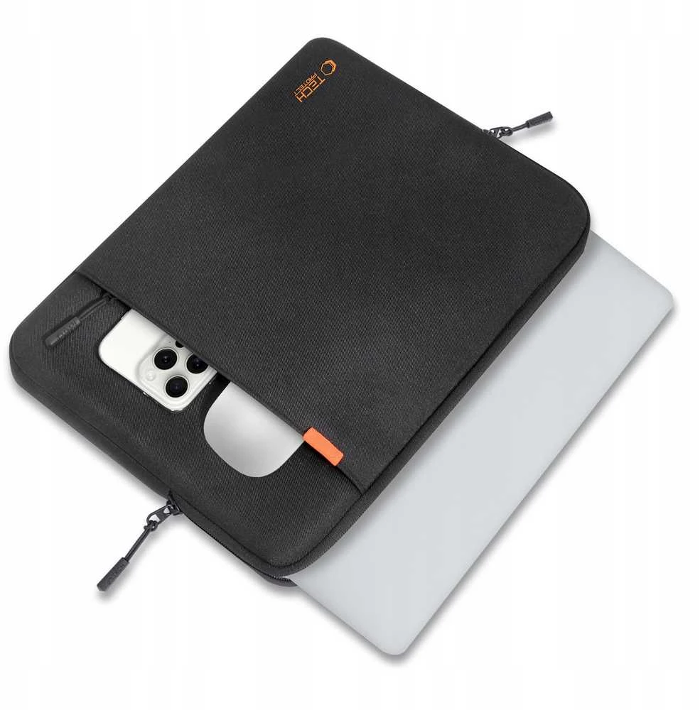 Tech-Protect Defender Nešiojamas kompiuteris and Planšetė Bag 11-13" - Juodas