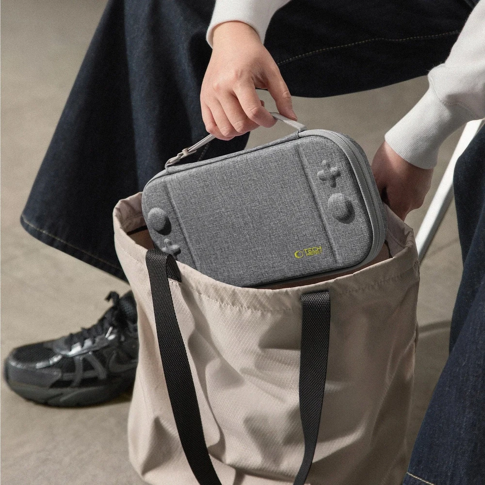 „Tech-Protect Slim“ dėklas, skirtas „Nintendo Switch 2“ – pilkas
