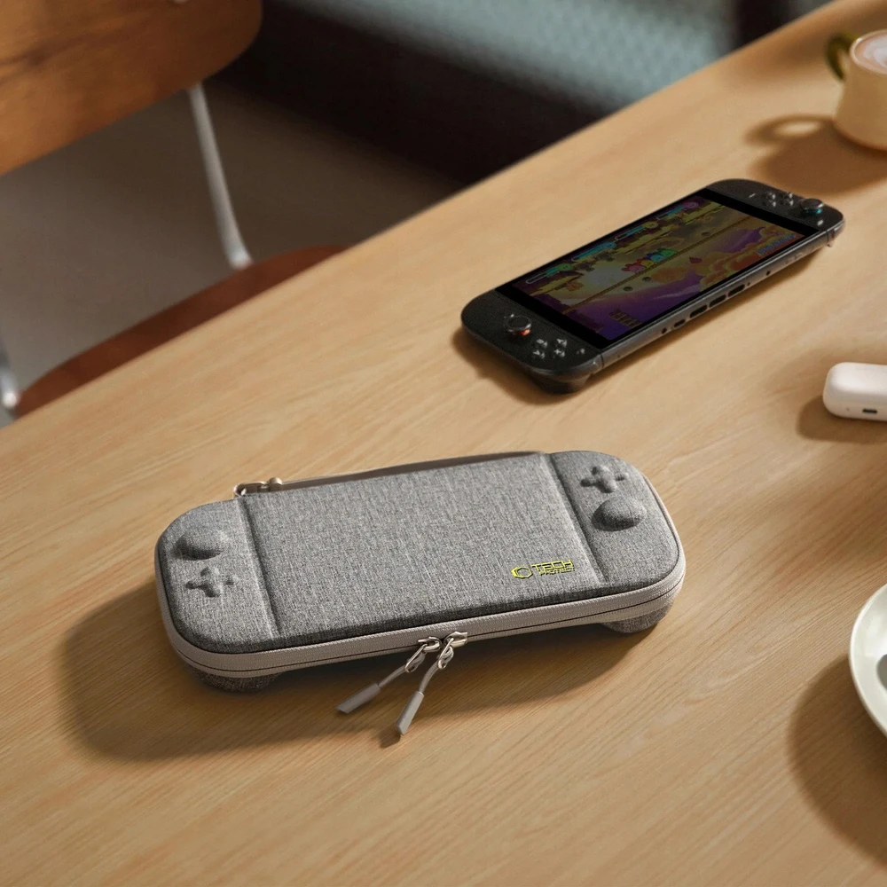 „Tech-Protect Slim“ dėklas, skirtas „Nintendo Switch 2“ – pilkas