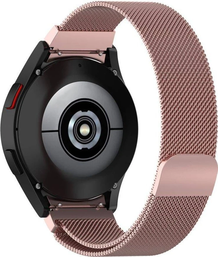 Apyrankė Samsung Galaxy Watch 4 / 5 / 5 PRO / 6 / 7 / FE Tech-Protect Milaneseband aukso ir rožinės spalvos