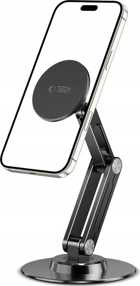 Tech-Protect DPT100 Magnetinis MagSafe stalinio telefono laikiklis - Juodas