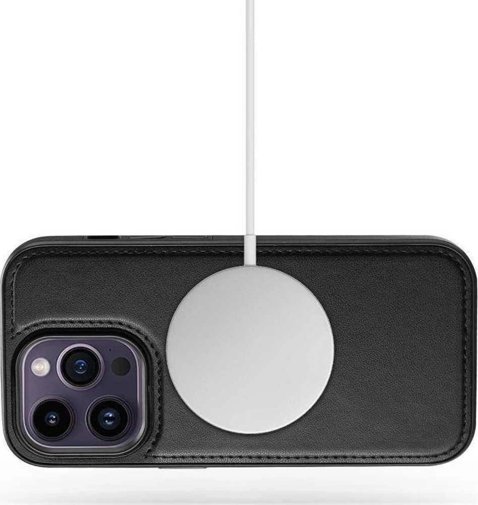 Tech-Protect Wallet MagSafe Apple iPhone 13 – dėklas telefonui juodos spalvos