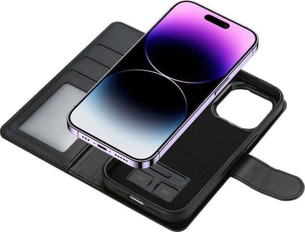 Tech-Protect Wallet MagSafe Apple iPhone 13 – dėklas telefonui juodos spalvos