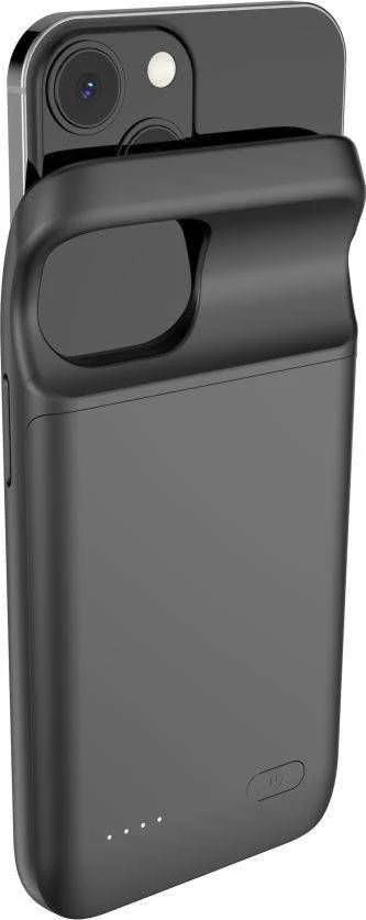 Tech-Protect PowerCase Apple iPhone 12 mini / 13 mini su 4700mAh power bank – dėklas telefonui juodos spalvos