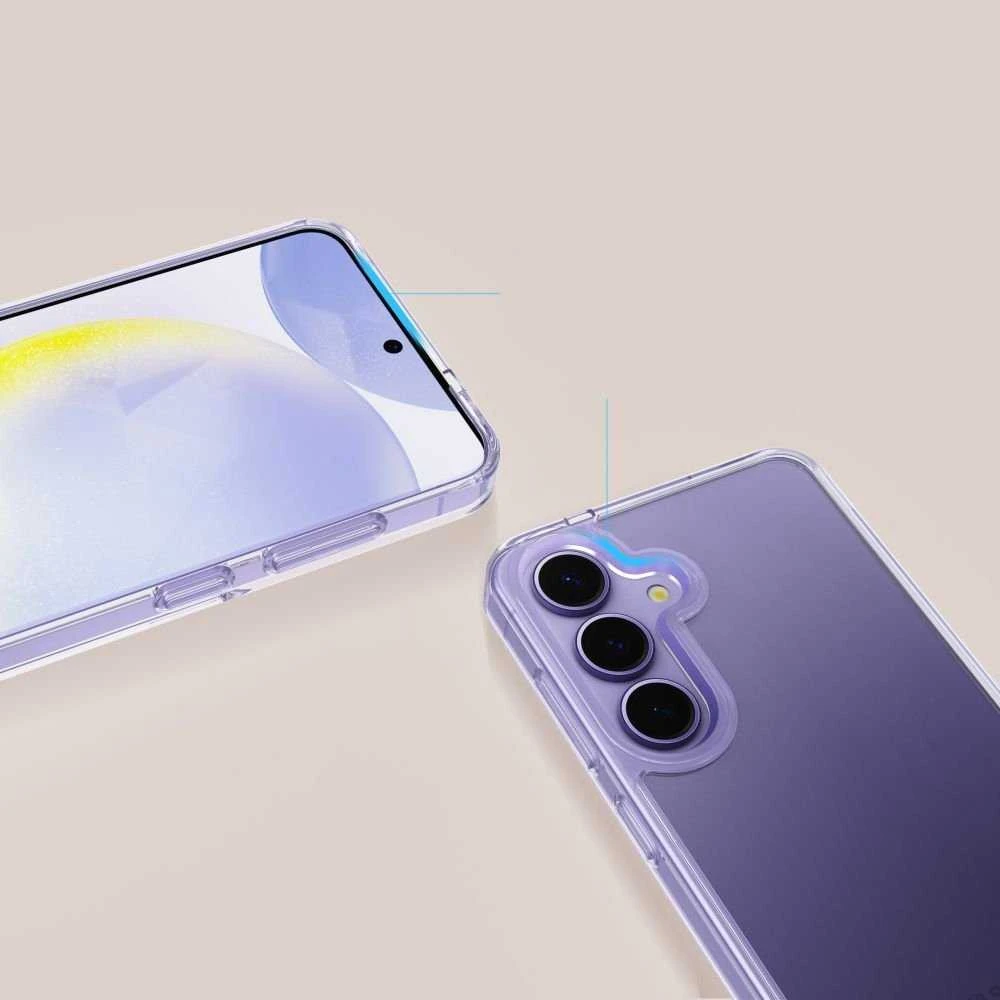 Dėklas Tech-Protect Flexair Hybrid do Galaxy S25 permatomos