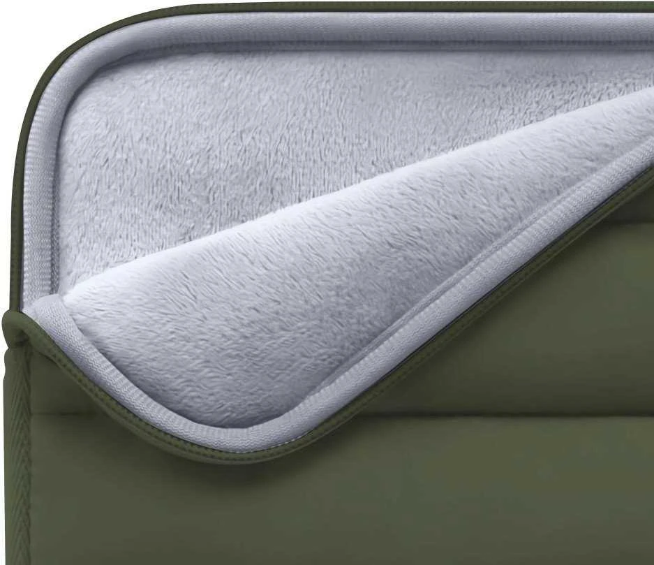 Tech Protect Tech-Protett Fluffy Nešiojamas kompiuteris Bag 15-16 - Žalias