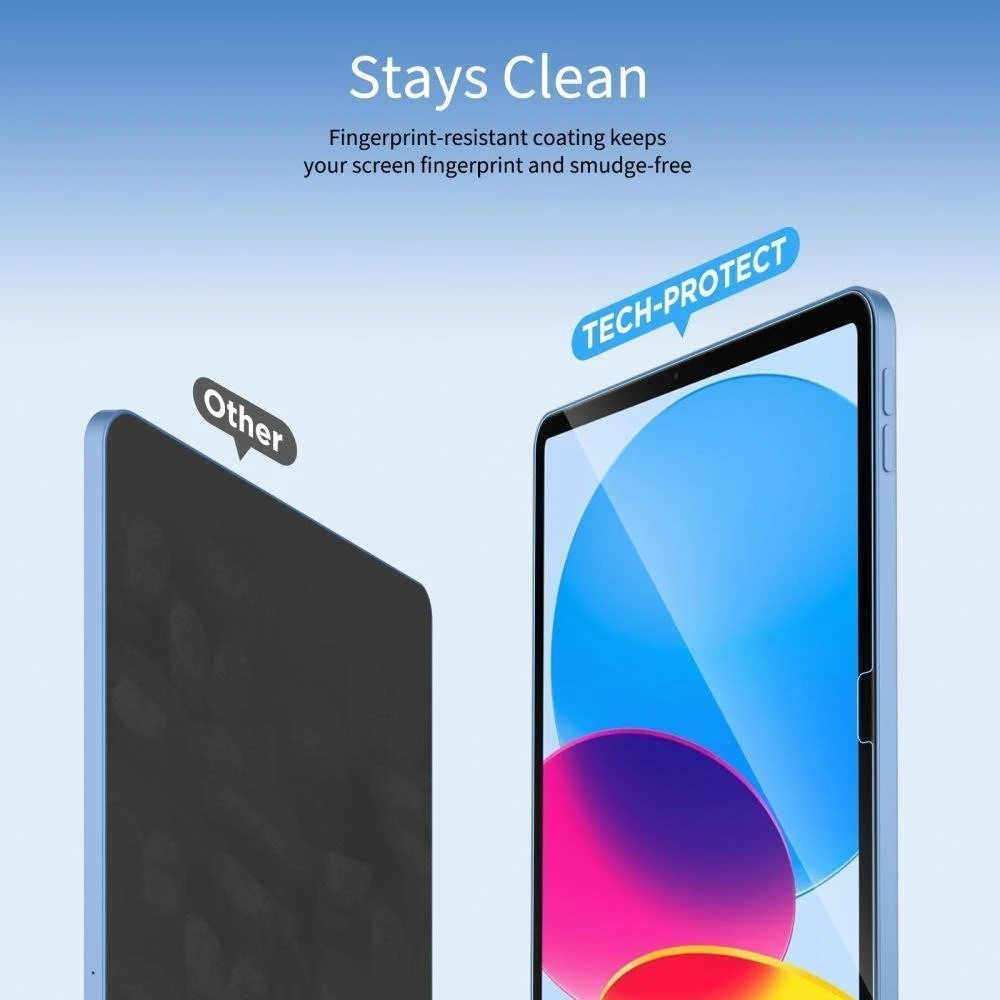 Tech-Protect Glass Fit+ 2-pack apsauginis stiklas skirta Samsung Galaxy Tab S11 11.0 – transparent