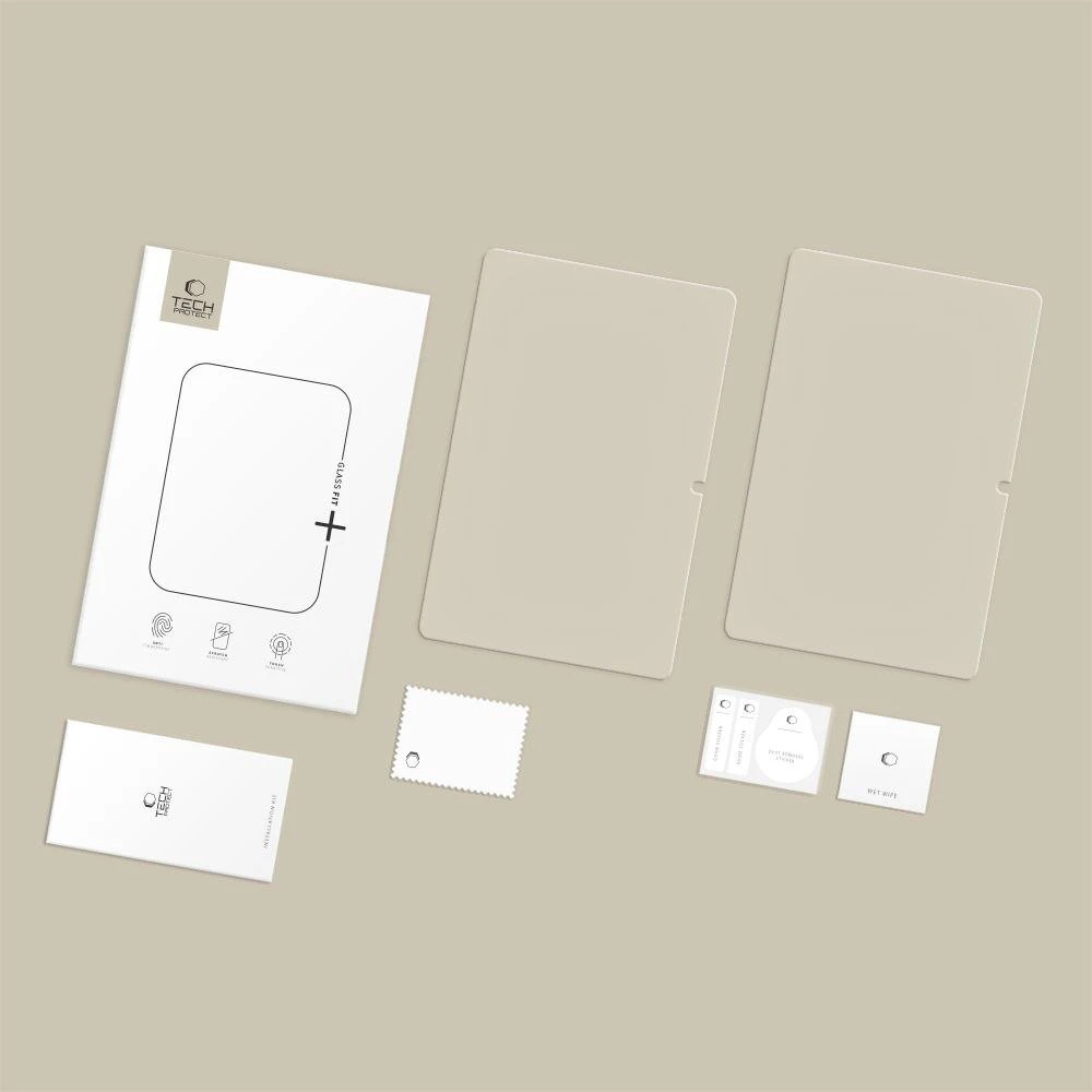 Tech-Protect Glass Fit+ 2-pack apsauginis stiklas skirta Samsung Galaxy Tab S11 11.0 – transparent