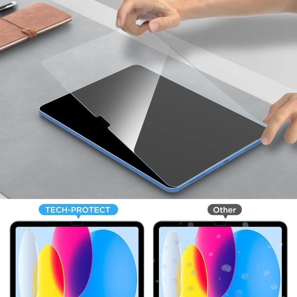 Tech-Protect Glass Fit+ 2-pack apsauginis stiklas skirta Samsung Galaxy Tab S11 11.0 – transparent