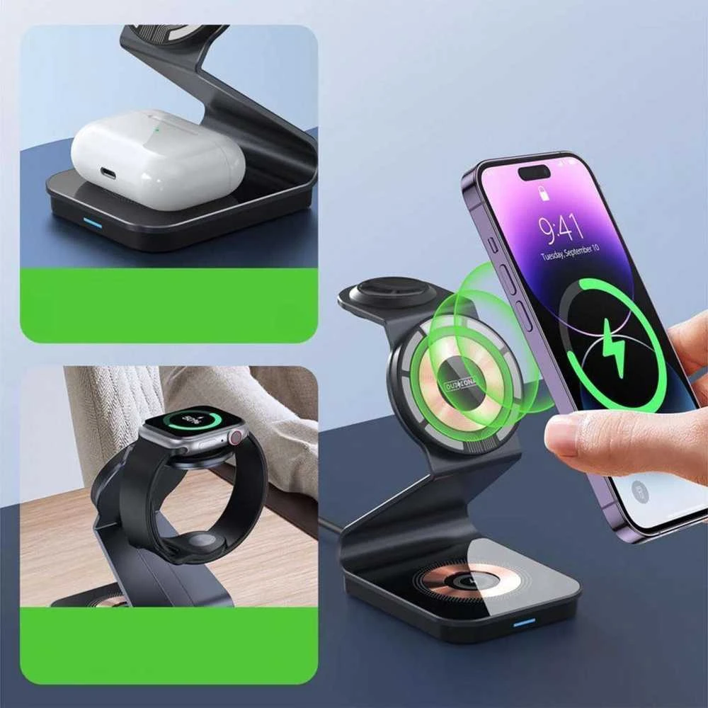 „Tech-Protect“ indukcinis įkroviklis 1x USB-A 1x USB-C 2 A (THP2187)