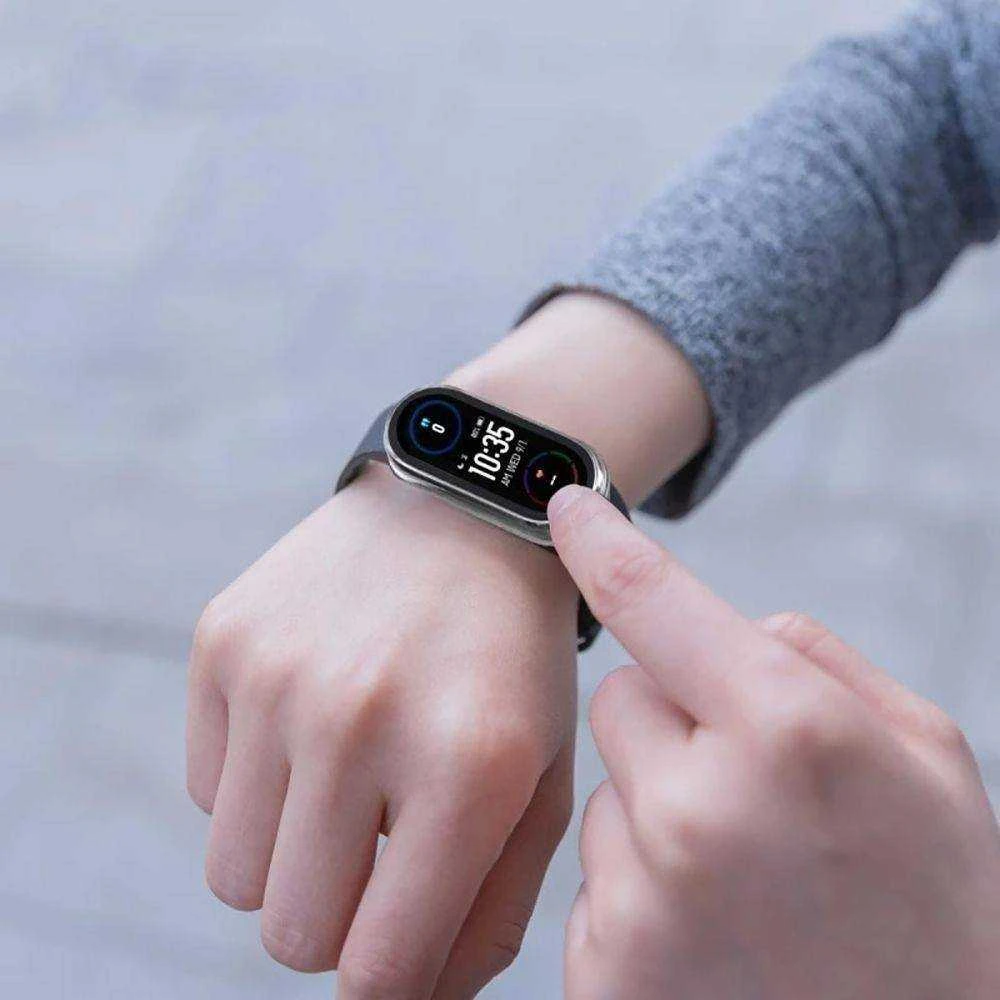 Tech-Protect Defense360 Xiaomi Smart Band 8 / 8 NFC – dėklas telefonui juodos spalvos