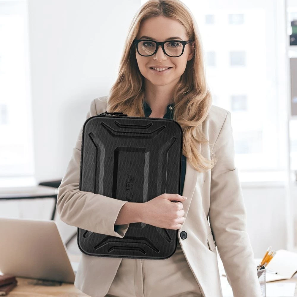 Tech-Protect Kevlar Pro Nešiojamas kompiuteris Case 13-14" - Juodas