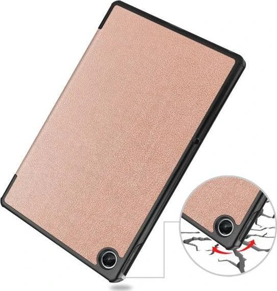 Tech-Protect SmartCase Lenovo Tab M10 Plus ((3-osios kartos).) 10.6" TB-125 / TB-128 - dėklas planšetiniam kompiuteriui rožinės spalvos