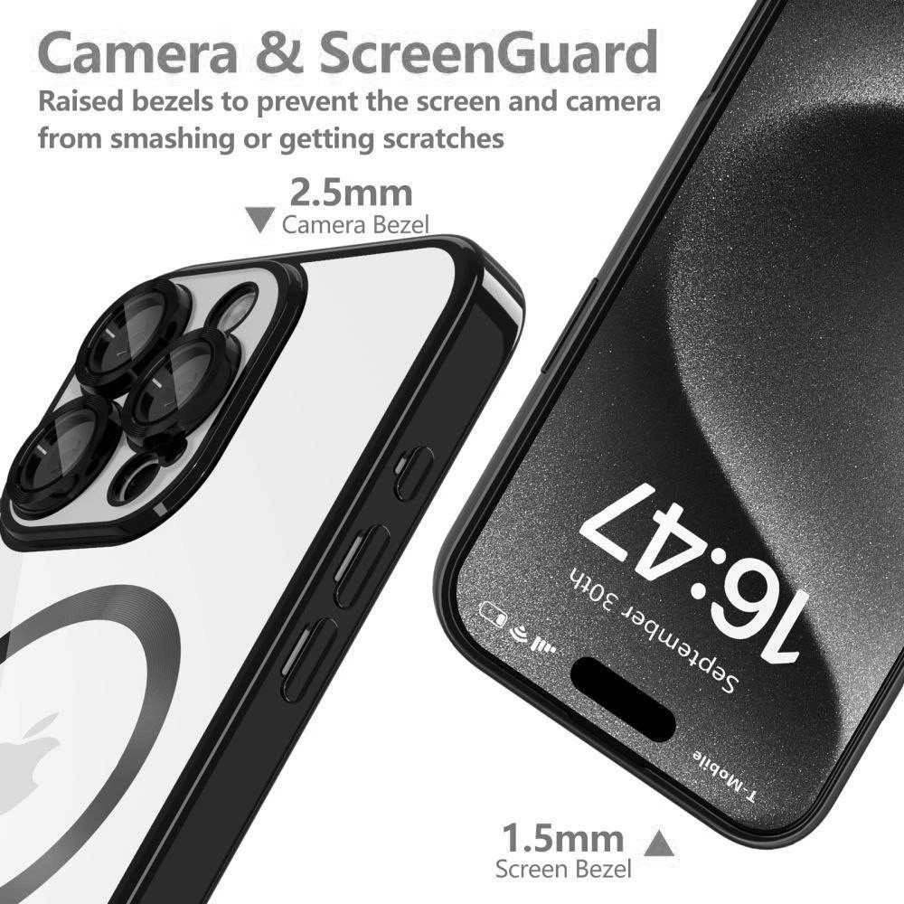 Tech-Protect MagFlex MagSafe Dėklas skirtas Samsung Galaxy S25 – skaidrus mėlynos spalvos