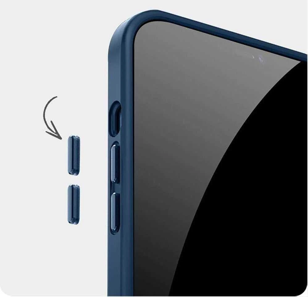 Tech-Protect MagMat MagSafe Apple iPhone 13 – matte dėklas telefonui juodos spalvos