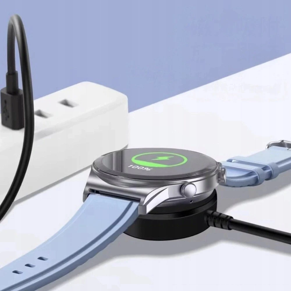 „Tech-Protect MC03 UltraBoost“ belaidis įkroviklis, skirtas „Samsung Galaxy Watch“ – juodos spalvos