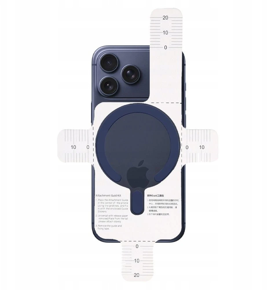 Tech-Protect MMP-200 Magnetic MagSafe žiedas telefonui mėlynos spalvos
