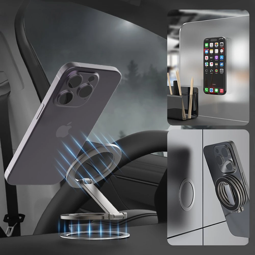 Tech-Protect mmR400 Lamano Magnetic MagSafe žiedas telefonui rožinio aukso spalvos