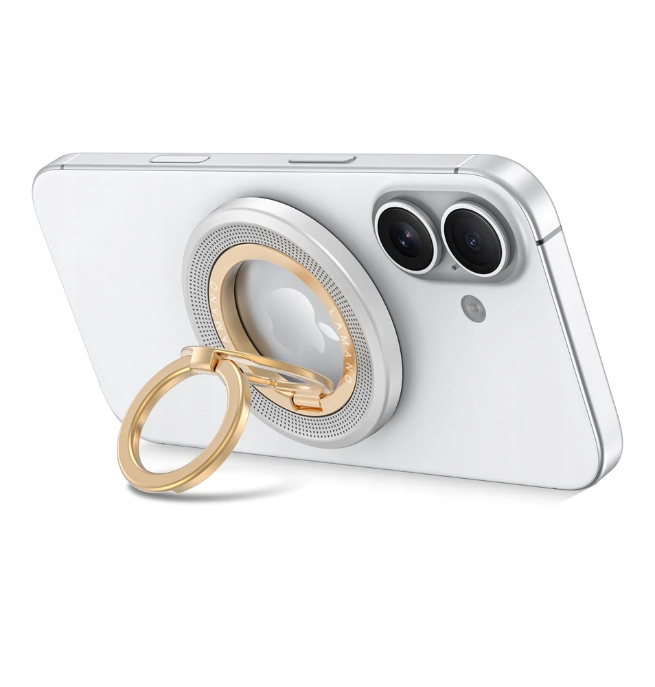 Tech-Protect MMR700 Lamano magnetic MagSafe žiedas telefonui titano spalvos/auksos spalvos