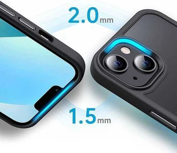 Tech-Protect MagMat MagSafe Apple iPhone 14 Pro Max – dėklas telefonui juodos spalvos