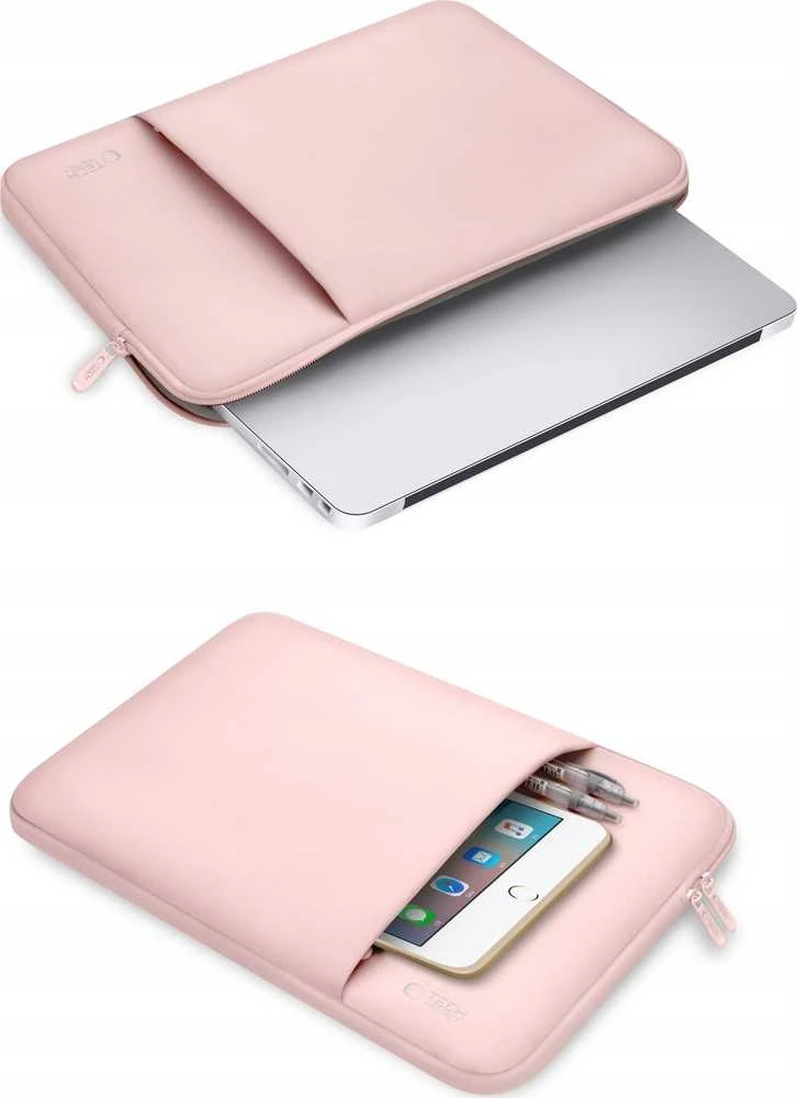Tech-Protect Neoprene Nešiojamas kompiuteris Case 14" - Rožinė