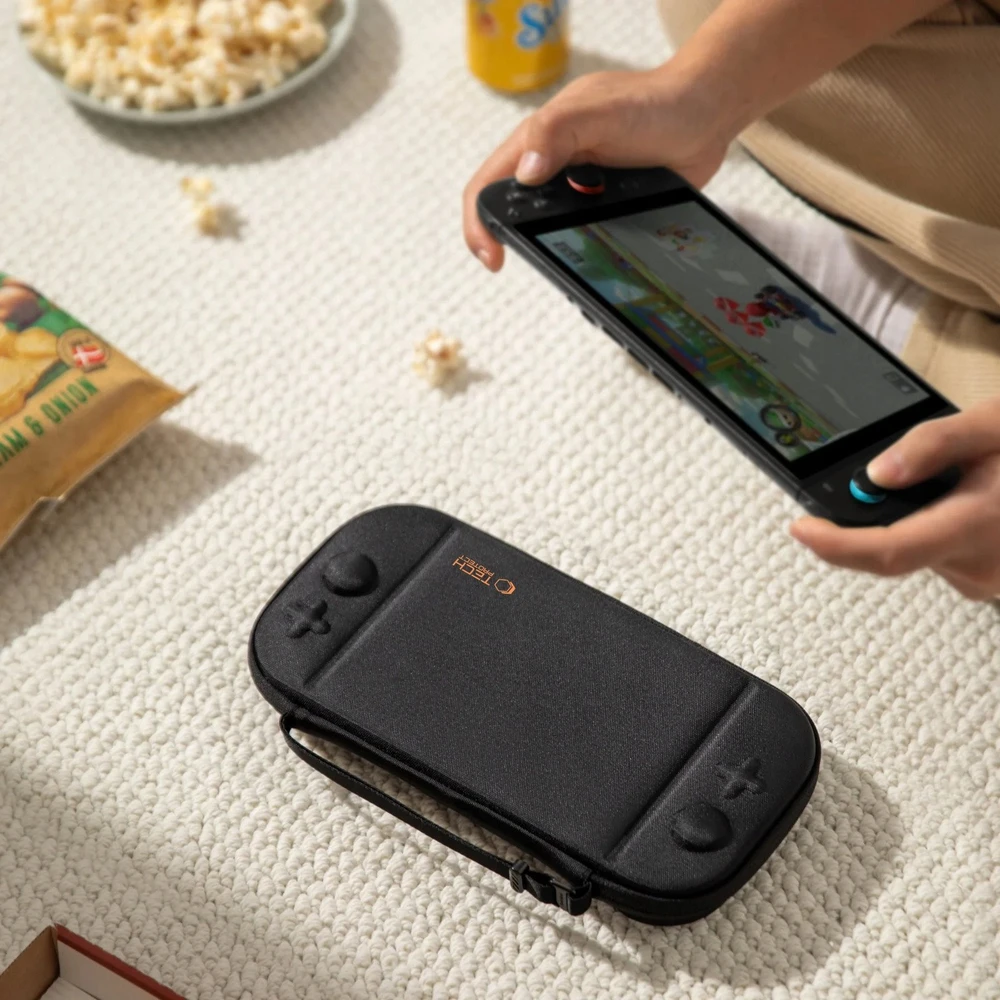 „Tech-Protect“ plonas dėklas, skirtas „Nintendo Switch 2“ - Juodas