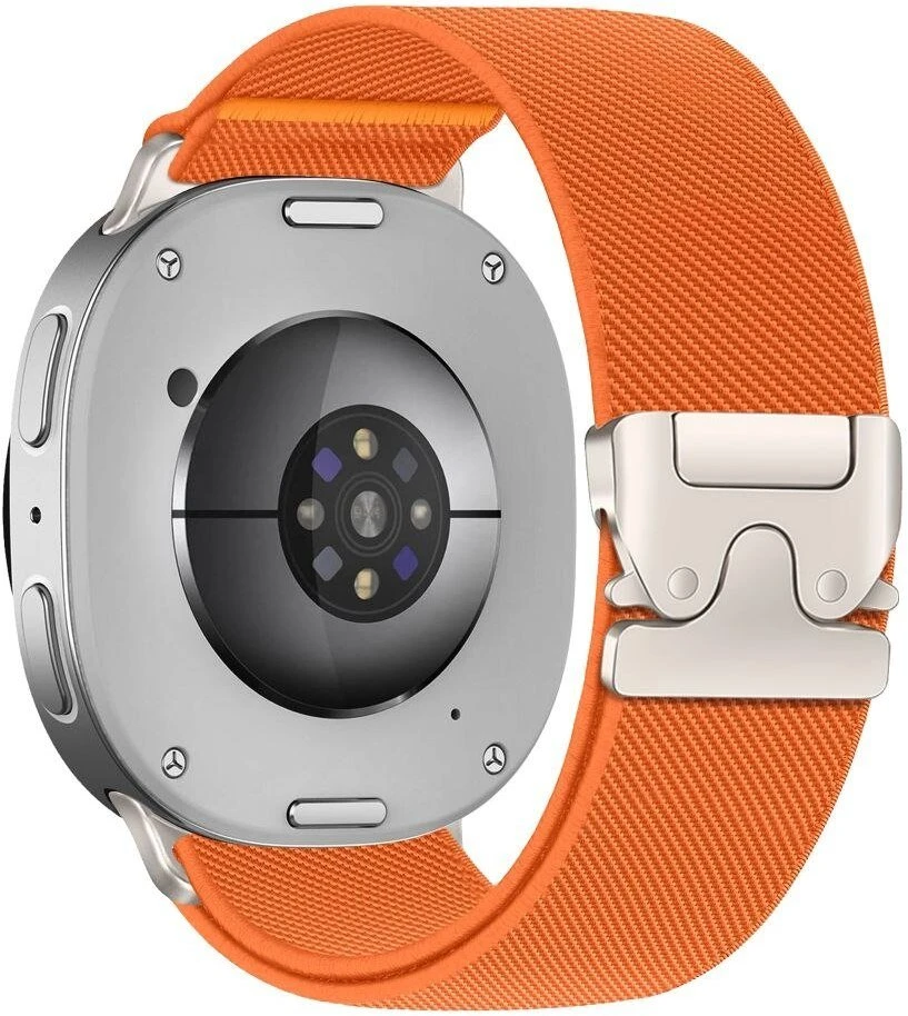 TECH-PROTECT NYLON CLASP SAMSUNG GALAXY WATCH 8 / 9 / CLASSIC (40 / 44 / 46 MM) ORANŽINIS