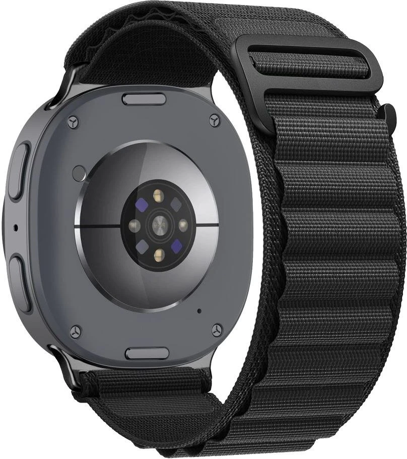 „Tech-Protect NYLON PRO“ Samsung Galaxy WATCH 8 / 9 / CLASSIC (40 / 44 / 46 MM) Juodas