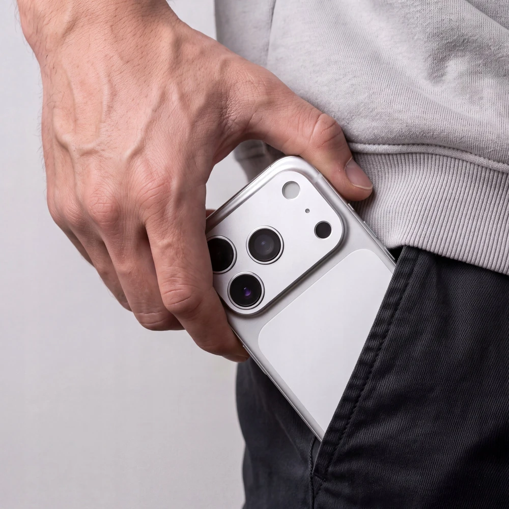 Tech-Protect fotoaparato apsauga Camalloy Fit+ Apple iPhone 18 Pro Max, sidabrinė (THP6011)