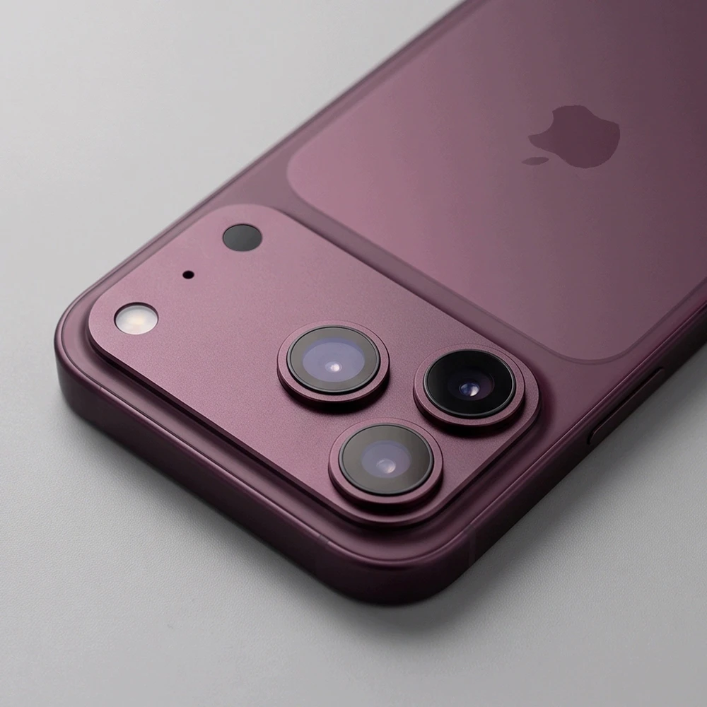 TECH-PROTECT CAMALLOY FIT+ IPHONE 18 PRO BURGUNDIJA fotoaparato apsauga