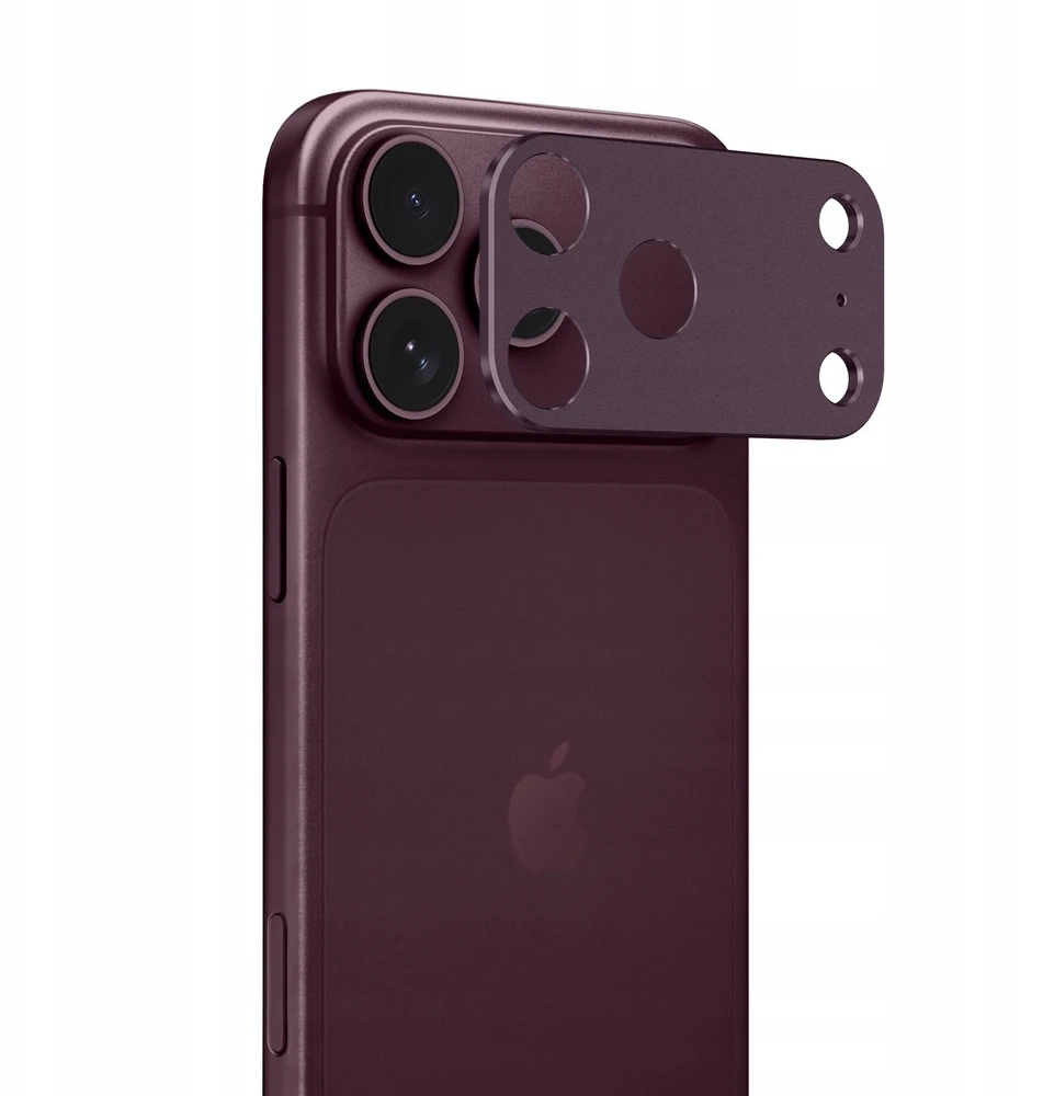 TECH-PROTECT CAMALLOY FIT+ IPHONE 18 PRO BURGUNDIJA fotoaparato apsauga