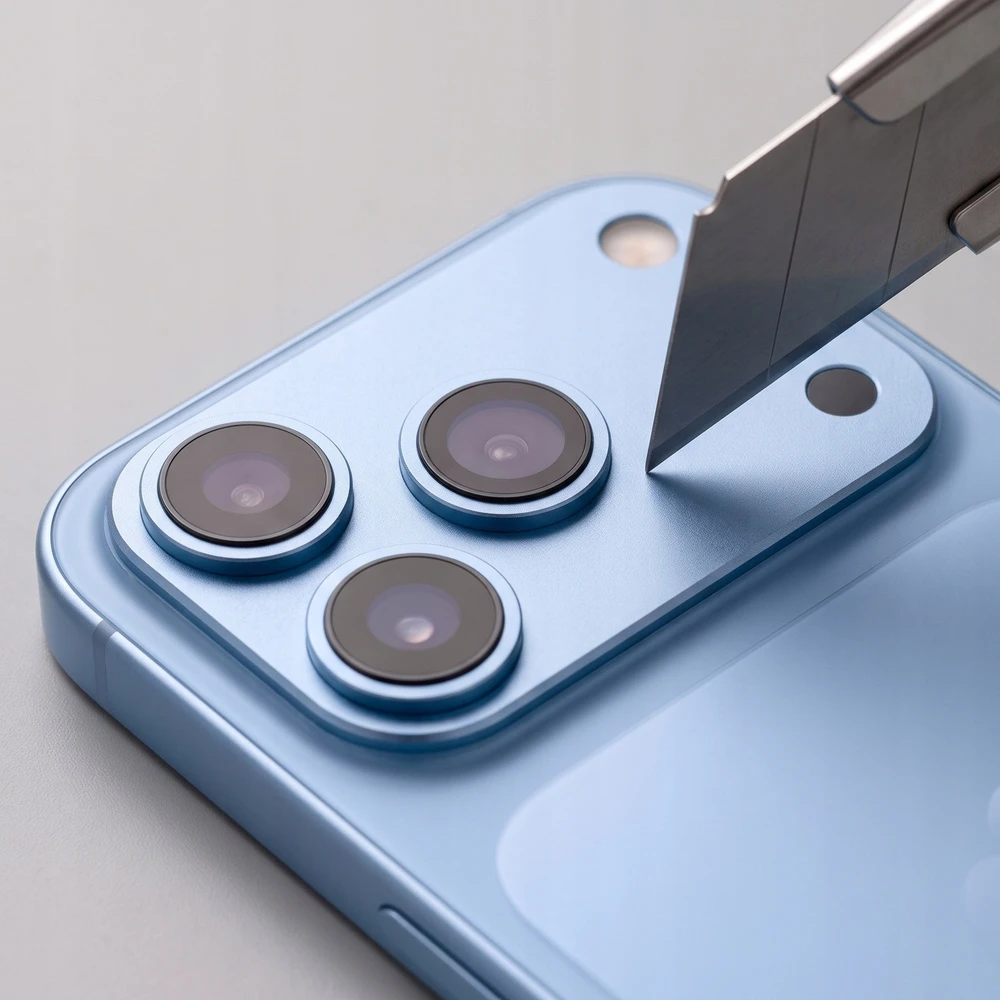 OSŁONA APARATU TECH-PROTECT CAMALLOY FIT+ IPHONE 18 PRO LIGHT Mėlynas
