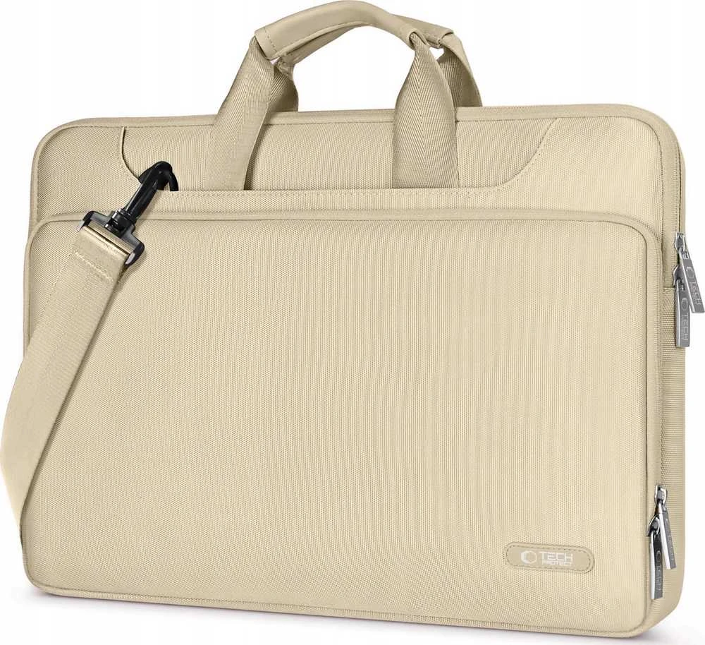 Tech-Protect Pocket 13-14 Nešiojamas kompiuteris Bag - rusvai gelsvas