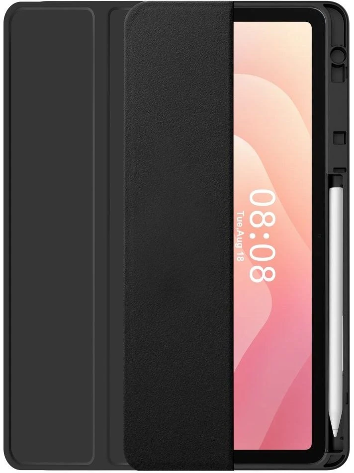 Tech-Protect SmartCase Pen dėklas skirtas Samsung Galaxy Tab S11 11.0 X730 / X736 – juodos spalvos