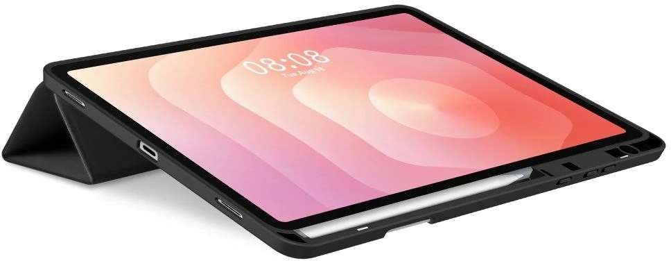 Tech-Protect SmartCase Pen dėklas skirtas Samsung Galaxy Tab S11 11.0 X730 / X736 – juodos spalvos