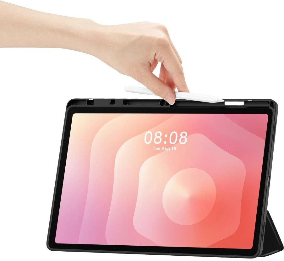 Tech-Protect SC Pen dėklas skirtas Samsung Galaxy Tab S8 Ultra / S9 Ultra / S10 Ultra / S11 Ultra 14.6 – juodos spalvos