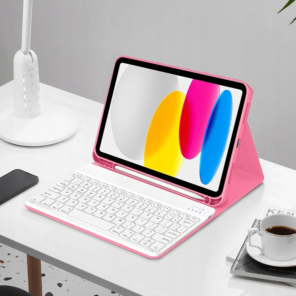 Tech-Protect SC Pen Case for iPad 10.9” 10 / 2022 / 11” 11 / 2025 - Rožinė