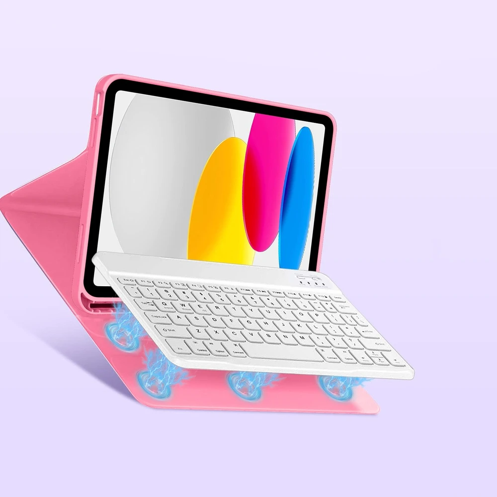 Tech-Protect SC Pen Case for iPad 10.9” 10 / 2022 / 11” 11 / 2025 - Rožinė