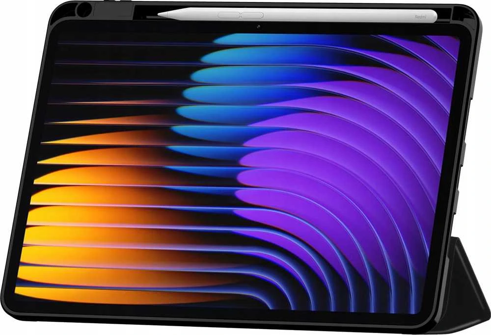 Tech Protect TechProtect SmartCase Pen case for Xiaomi Pad 7 / 7 Pro – dėklas planšetiniam kompiuteriui juodos spalvos
