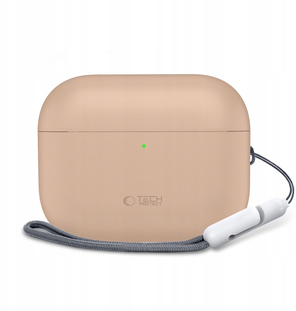 Tech-Protect Silikoninis dėklas for AirPods Pro 3 - rusvai gelsvas